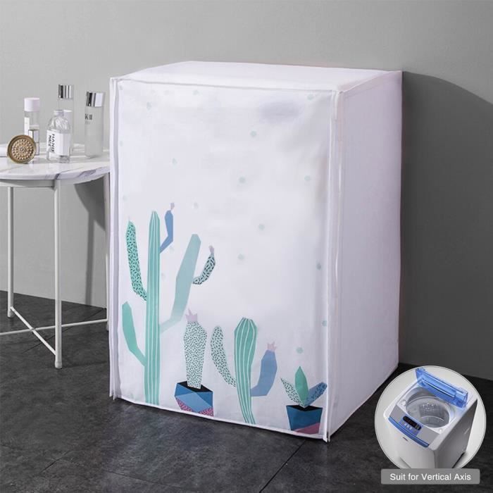 type-A-3 -Lave linge à rouleau entièrement automatique, protection solaire, sèche linge étanche, housse de Machine à laver en Polyes