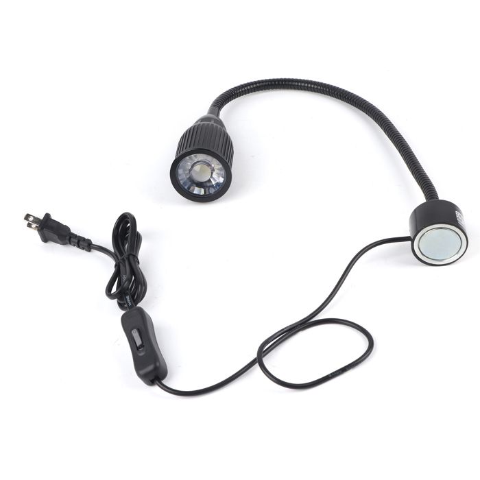 Lampe De Travail à LED Magnétique 220V Flexible Étanche Bras Lumineux