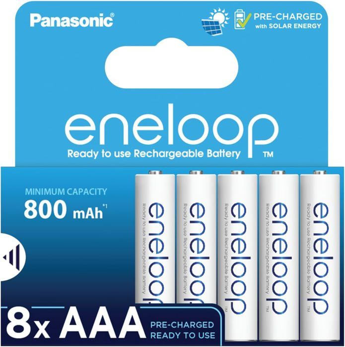 Lot De 4 Piles Rechargeables Ni-MH Tronic Color Edition - AA 2500 MAh Ou AAA 1000 MAh, Préchargées, Faible Autodécharge