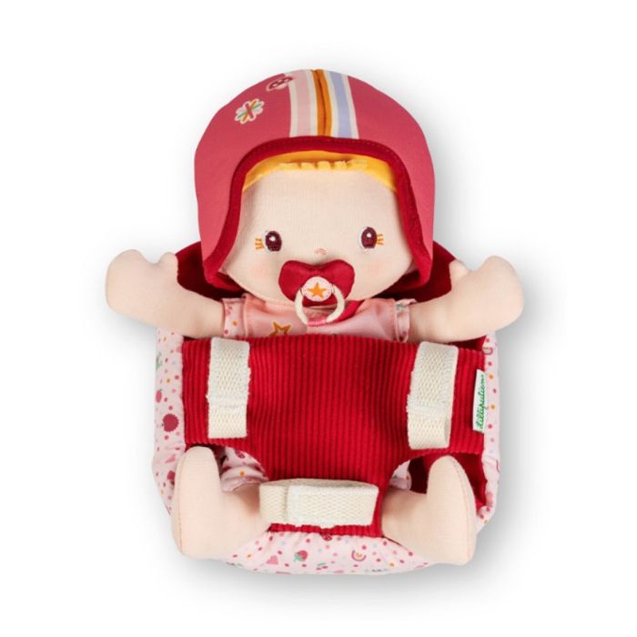 Poupée - LILLIPUTIENS - 83633 - siège vélo inclus - 3 accessoires amovibles - tétine magnétique