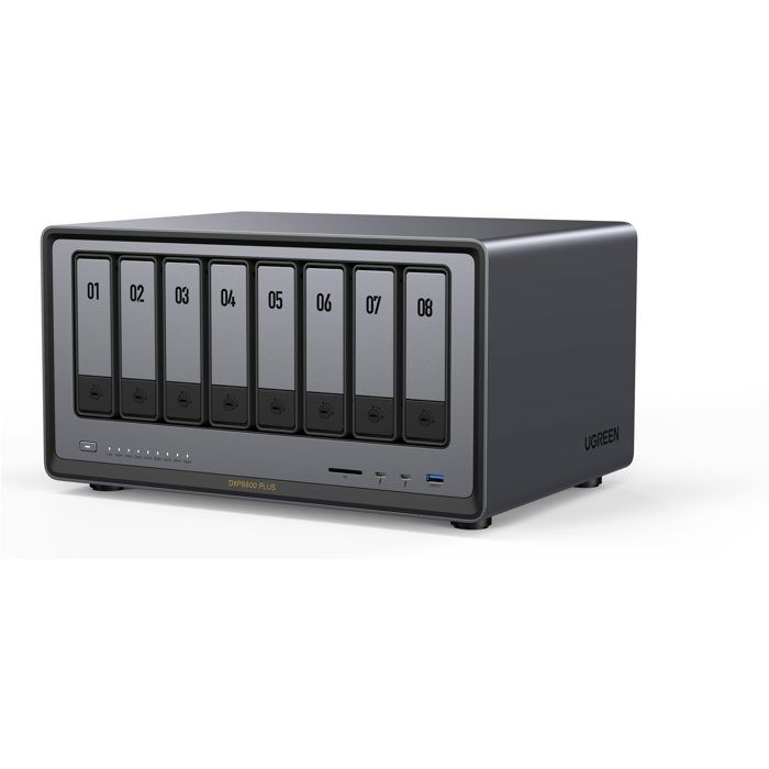 8 baies DXP8800 Plus anodisé - vue 4