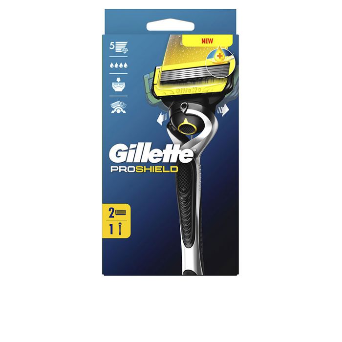 Lames de Rasoir Rasoir GILLETTE FUSION PROSHIELD + 2 recharges