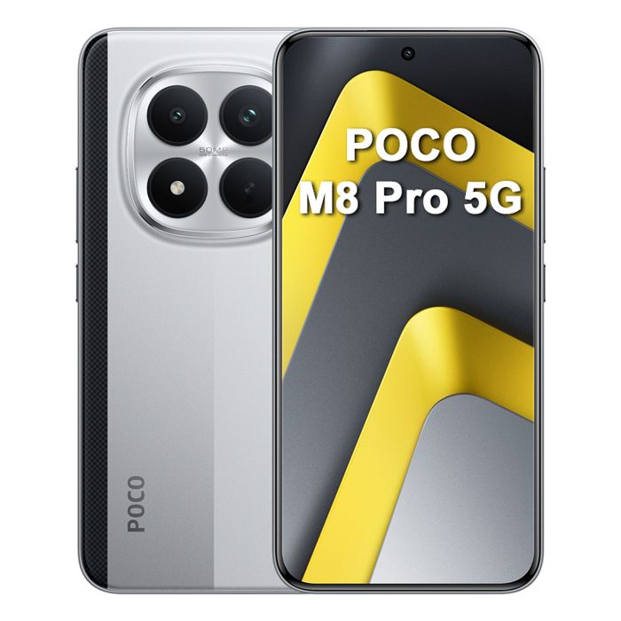 Smartphone XIAOMI POCO M8 Pro 5G 8 Go RAM Snapdragon® 7s Gen 4 Écran AMOLED 683 120 Hz - vue 2