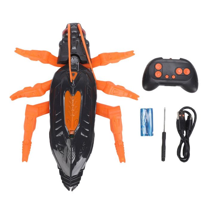 Lézard télécommandé mural – Nosheir – Adsorption 360° – LED coloré – pour jeu vertical et éveil scientifique