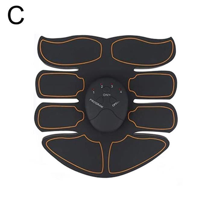 Patch électro-stimulateur EMS – Musculation Abdos, Fessiers, Bras (Unisexe)