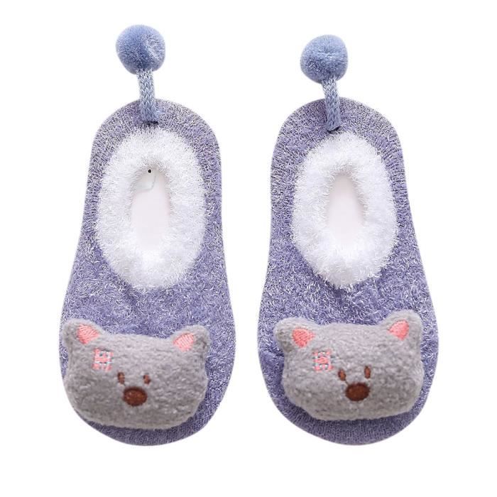 Couleur gris clair ours taille M 1 3 ans Chaussures souples