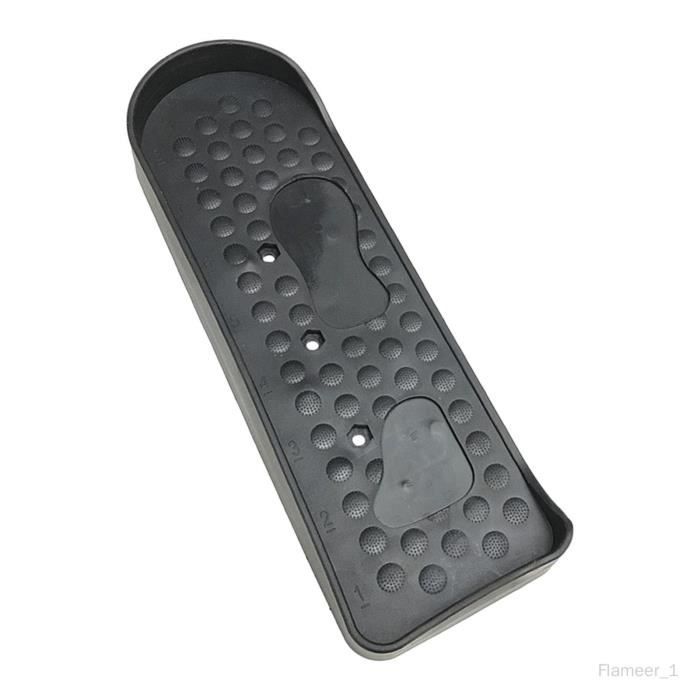 Pédales D’elliptique Portables Et Stables – Noir – 39,7 X 15,6 Cm – Plastique Durable, Antidérapant