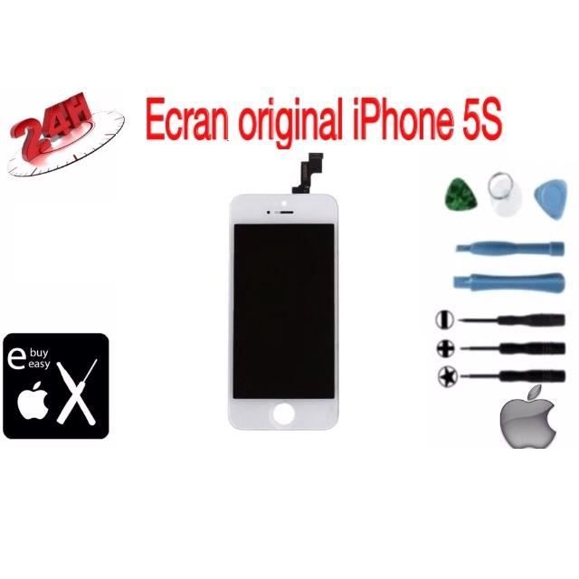ÉCRAN ORIGINAL IPHONE 5S BLANC Cdiscount Téléphonie
