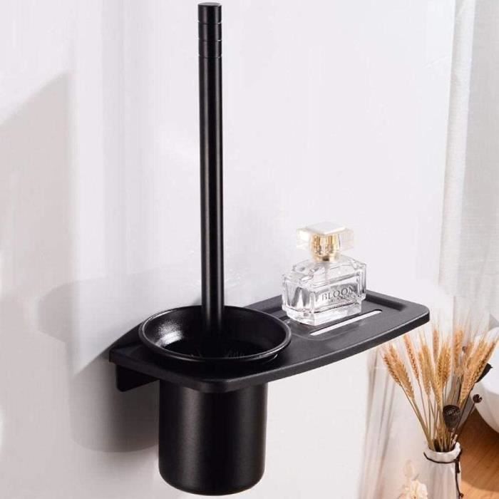 4 Supports à Brosses à Dents En Bois Rond - Étagère Salle De Bain Pratique Et Robuste, Design Multifonction