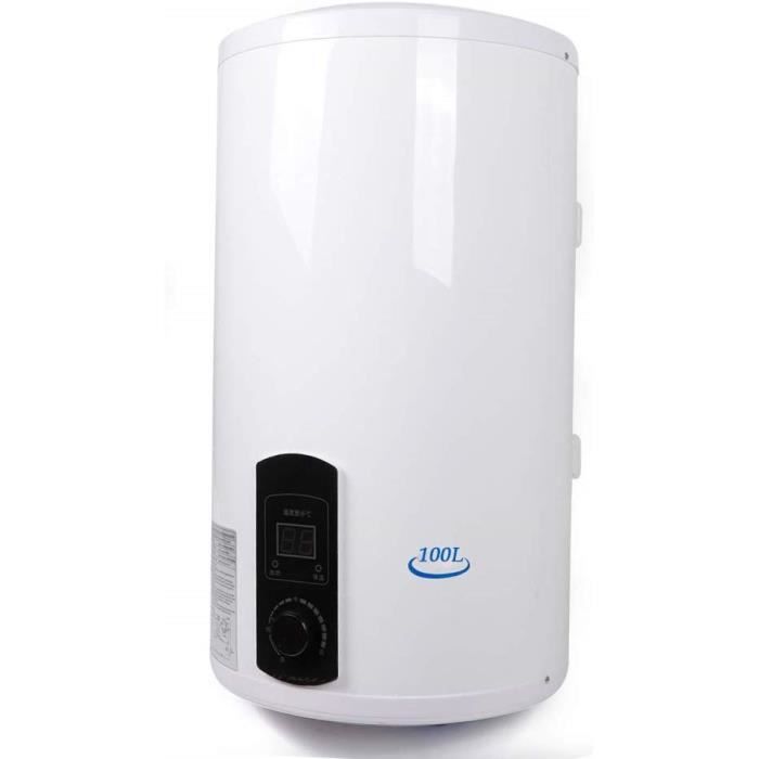 100l Chauffe Eau Electrique 2000w Ballon D Eau Chaude Electrique 220v 0 7 Mpa Chauffe Eau De Bain Ipx4 Avec Led Ecran Cdiscount Bricolage