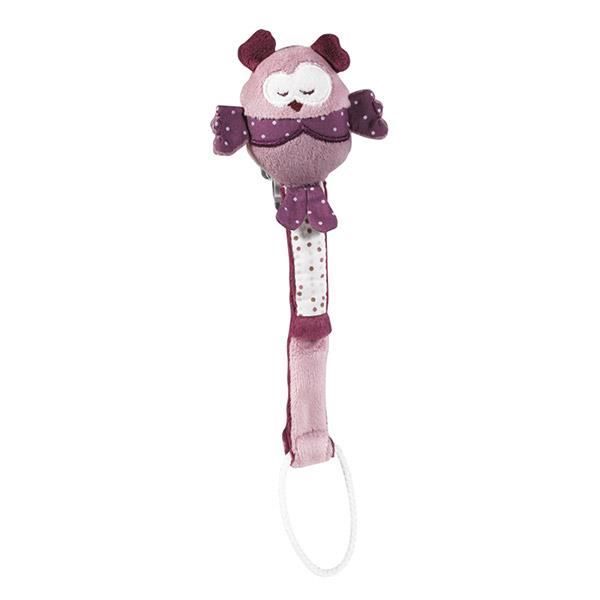 MAM ZELLE Attache sucette MAMZELLE - Mamzelle bou - Rose - Fille - Attache sucette 