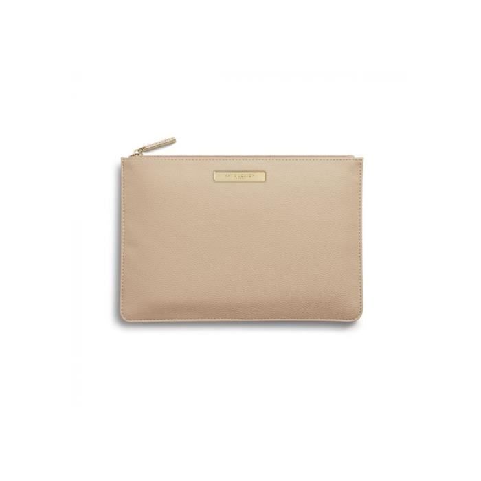 Katie Loxton Petite pochette plate zipp e femme en simili cuir