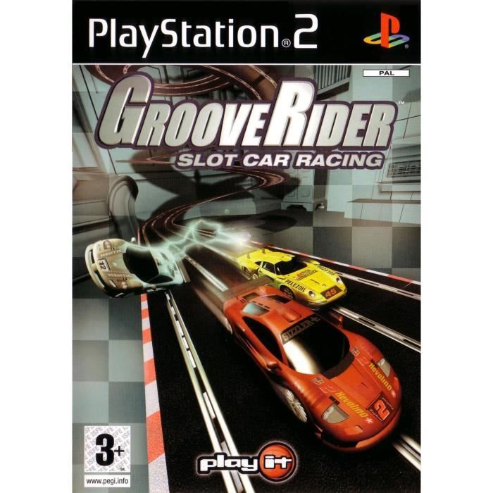 Grooverider Slot Car Racing Jeu Console PS2