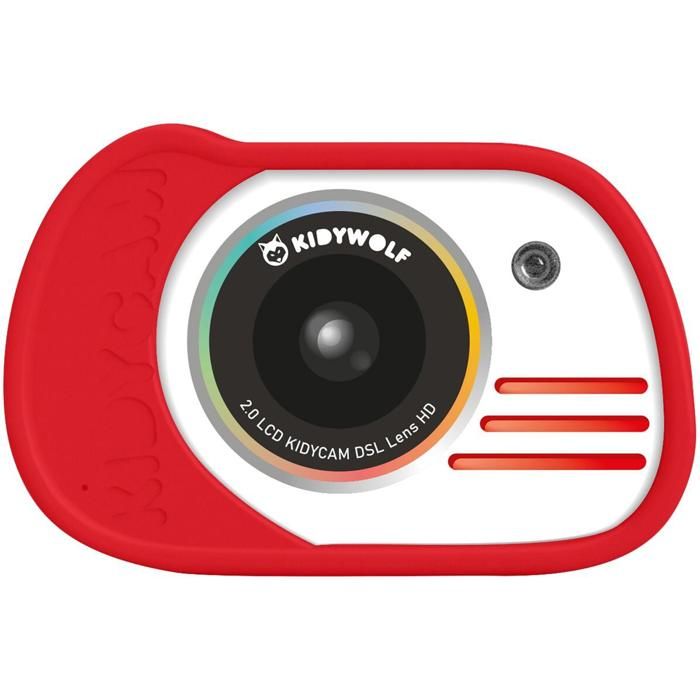 Kidywolf appareil photo compact Kidycam rouge
