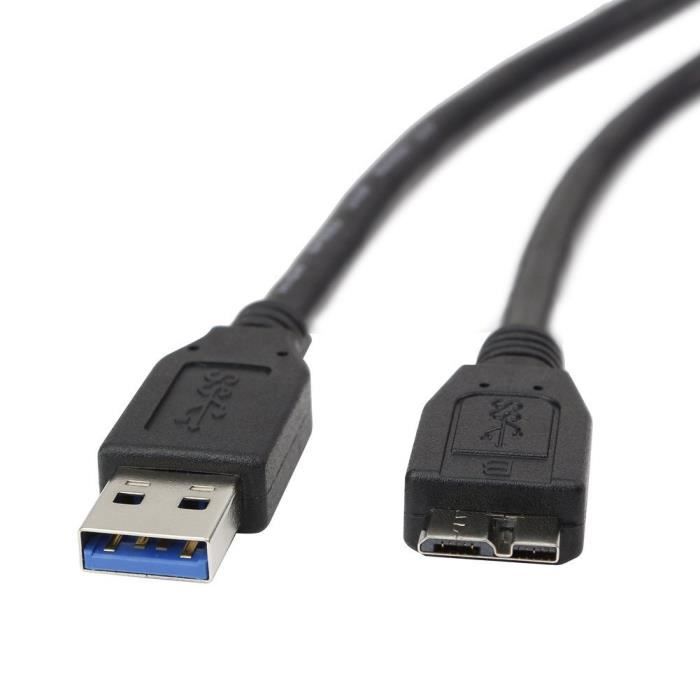 High Grade Câble USB 3.0 pour disque dur externe Transcend StoreJet 25 M3  Par Longueur : 0,5 m Dragon Trading ® - Cdiscount Informatique