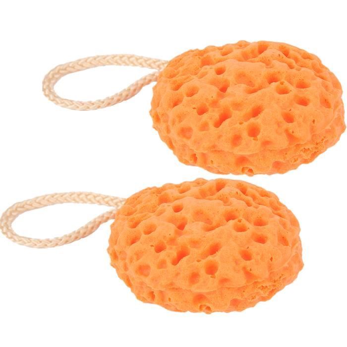 Dioche Eponge De Douche 2 Pieces Bebe Nourrisson Bain Eponge Frotter Corps Doux Bain Epurateur Enfant Douche Moussant Boule De Cdiscount Maison