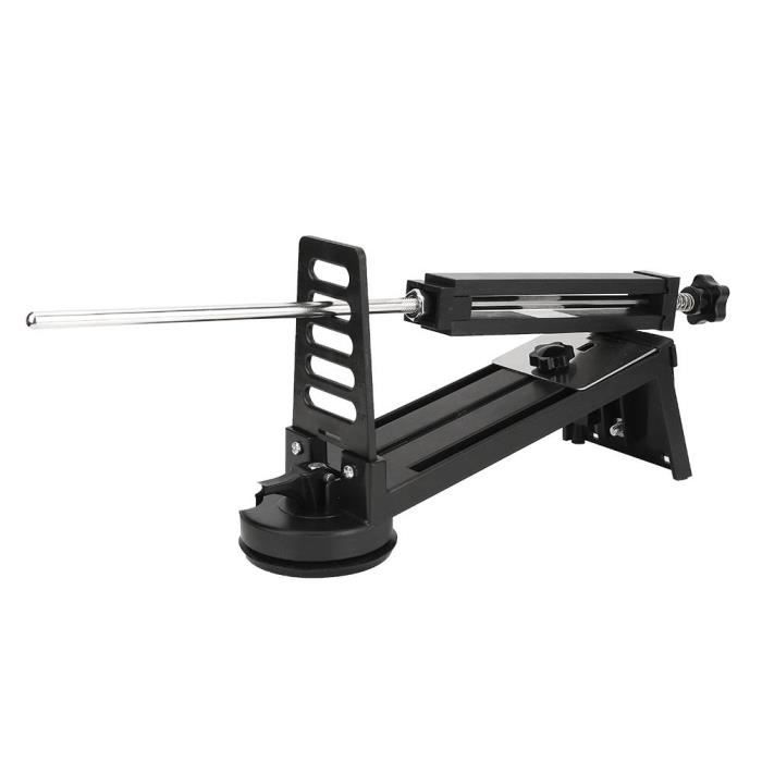 Aiguiseur Couteaux Manuel Professionnel, RX-008 Affûteur De Couteaux à Angle Fixe Rotatif à 360°, Curseur Et Fixation Précis Améliorés, Kit De Système D' Affûtage De Couteaux -INHHUB