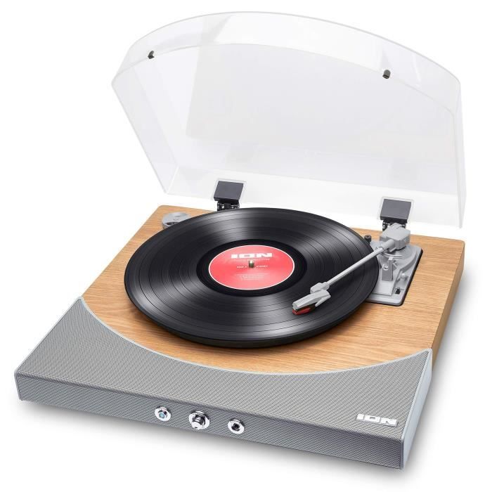 Ion Audio Premier Lp Platine Vinyle Bluetooth Avec 3 Vitesses Et Enceintes Stereo Sortie Usb Pour Convertir Des Vinyles Aux Platine Vinyle Avis Et Prix Pas Cher Cdiscount