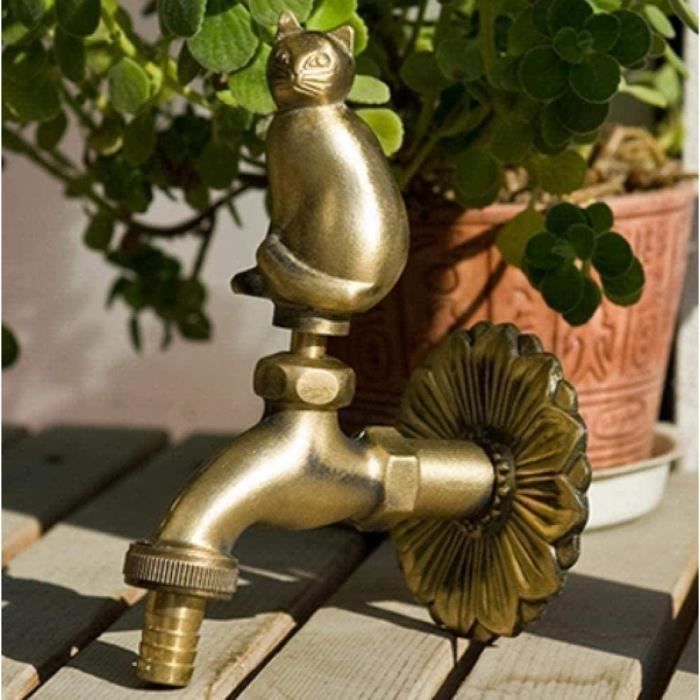 Verrou De Robinet Extérieur, Blanc Métallique (avec Cadenas), Convient Pour Les Robinets De Jardin, Le Tuyau D'eau, Le Robinet De Tuyau, Le