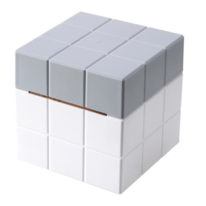Objets décoratifs,Rubik's Cube – boîte à mouchoirs créative Simple,pour  ameublement de la maison,boîte de rangement de - Type B - Cdiscount Maison