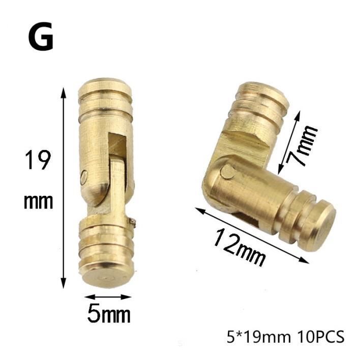 20 Vis Laiton M4x12mm Tête Cylindrique Cruciforme Pour Meuble - Neuf