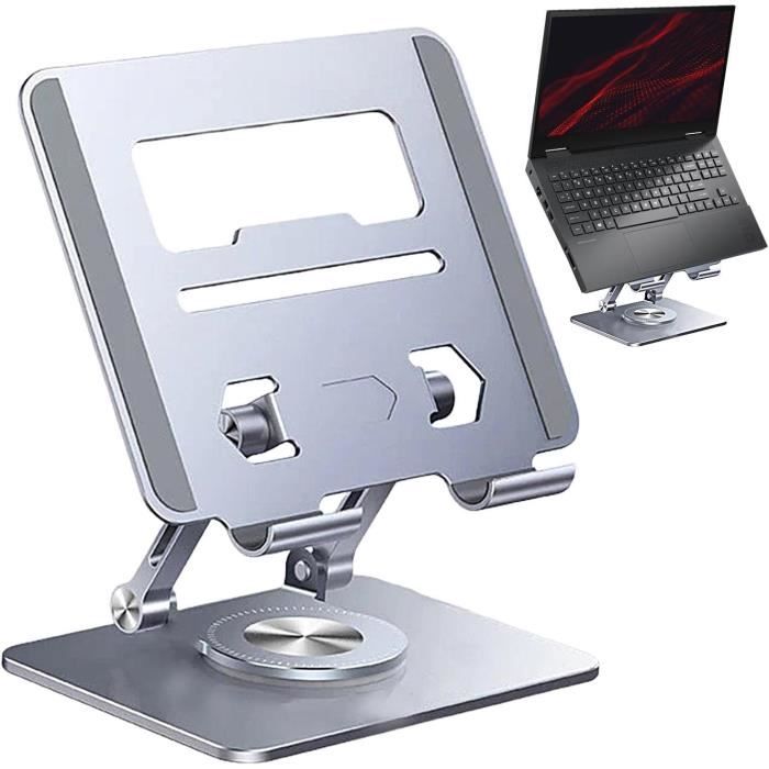 Support De Lecture Réglable MABSSI - Base Rotative 360° Pour Livres Et Tablettes