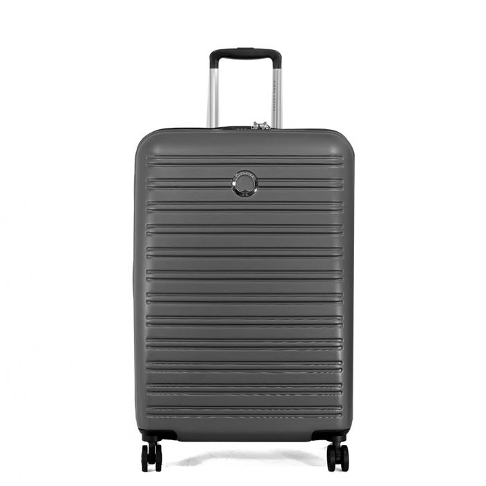 Jeu De 2 Valises Rigides DELSEY Paris 29 Et 22 Pouces Noir - Occasion, Coffre Polycarbonate