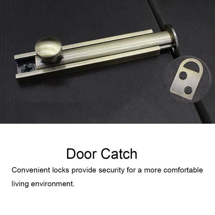 Loquet De Porte Style T Pour Camping-Car - Acier Inoxydable 316, Rivets Inclus, Compatible Remorque, Fourgon
