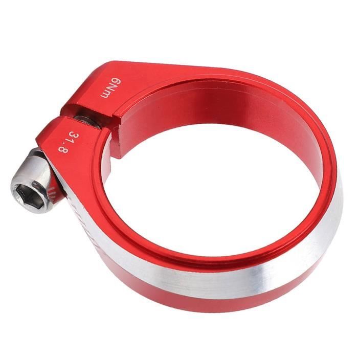 Collier De Serrage Rapide 28,6 Mm Alliage Aluminium – Tige De Selle Vélo Quick Release KC89 Rouge Corki Cycles