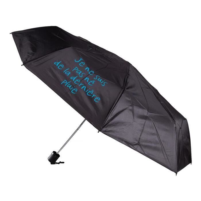 Entre Temps Parapluie Citation Ecriture Bleue Cdiscount Bagagerie Maroquinerie