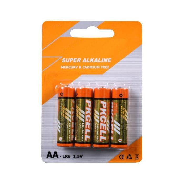 Pack de 4 piles alcalines 1V5 R6 [PILE-R6A-4]