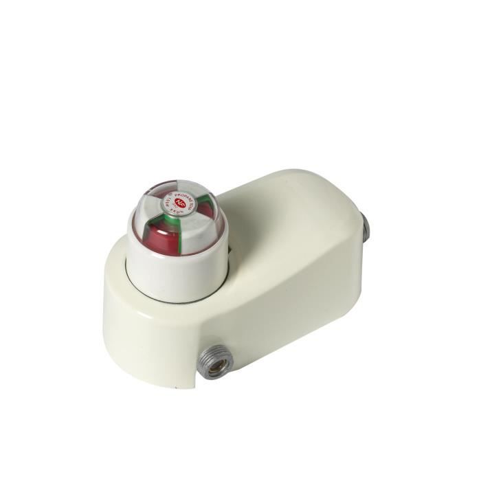 Brasero Type 924P - Inverseur propane NF 8kg/h indicateur - 15bar - 1ère détente - Blanc