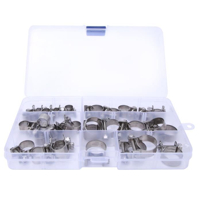 StonyLab Collier de serrage sphérique en acier inoxydable avec écrou de verrouillage à vis pour laboratoire, taille 28 StonyLab Collier de serrage sphérique en acier inoxydable avec écrou de verrouillage à vis pour laboratoire, taille 28