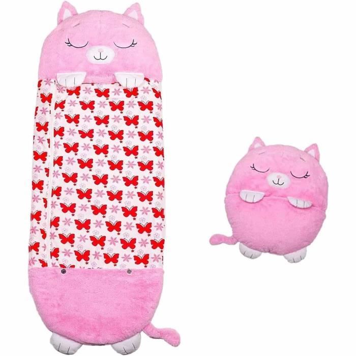 Sac de Couchage FREOSEN Chat Amusant 160x60cm Coton et