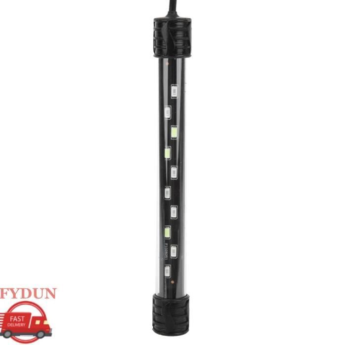 Meilleurs prix pour FYDUN Lampe daquarium Aquarium lampe étanche à haute lumière LED avec ventoucine pour animalerie eclairage SZD-Q20CF EU PLIGE