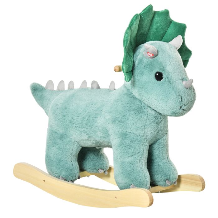 Jouet à bascule - HOMCOM - dinosaure effet sonore rugissement