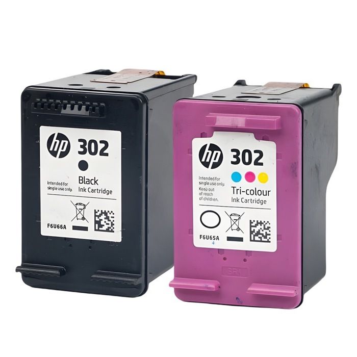 Pack De 2 Cartouches D encre Authentiques HP 302 Noir Et Couleurs Pack De 2 Cartouches D encre Authentiques HP 302 Noir Et Couleurs