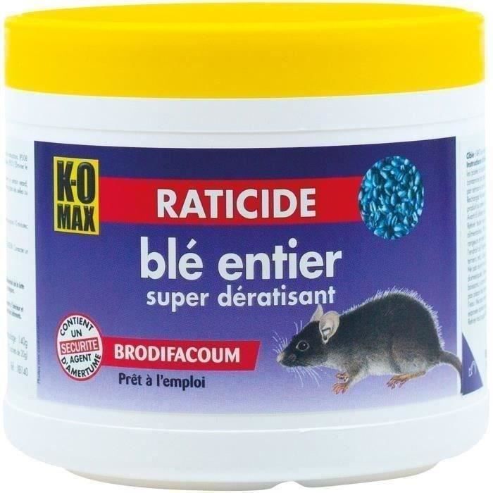Raticide Professionnel Puissant 150g - Élimination Rapide des Rats et  Souris – Appât/Poison Haute Appétence Foudroyant - Utilisation Intérieure  et