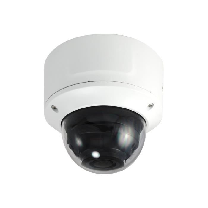 LevelOne FCS-4203 Caméra de surveillance réseau dôme extérieur intérieur à lépreuve du vandalisme - résistant aux intempéries…
