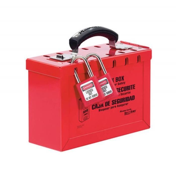 Master Lock Ml498 a Acier groupe Lock Box, Rouge - 498A - Cdiscount ...