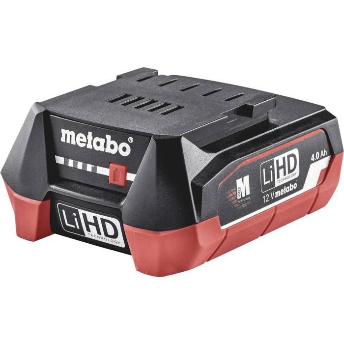 Metabo 625349000 Batterie pour outil 12 V 4.0 Ah Li Ion