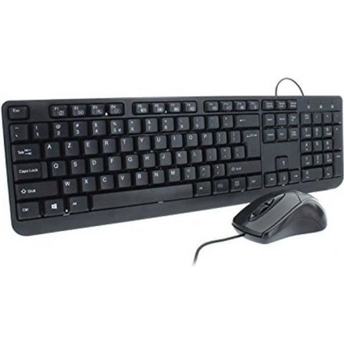 Découvrez l'ensemble clavier et souris MOBILITY LAB Combo. Ce combo filaire est idéal pour une utilisation quotidienne. Le clavier dispose de 105 touches et de touches multimédias pour une navigation facile. La souris optique offre une résolution de 1200 dpi pour une précision optimale.