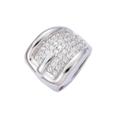 Bague Boucle Ceinture Zirconia Argent Argente Achat Vente