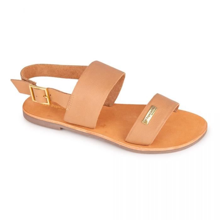 sandales tropeziennes femme pas cher