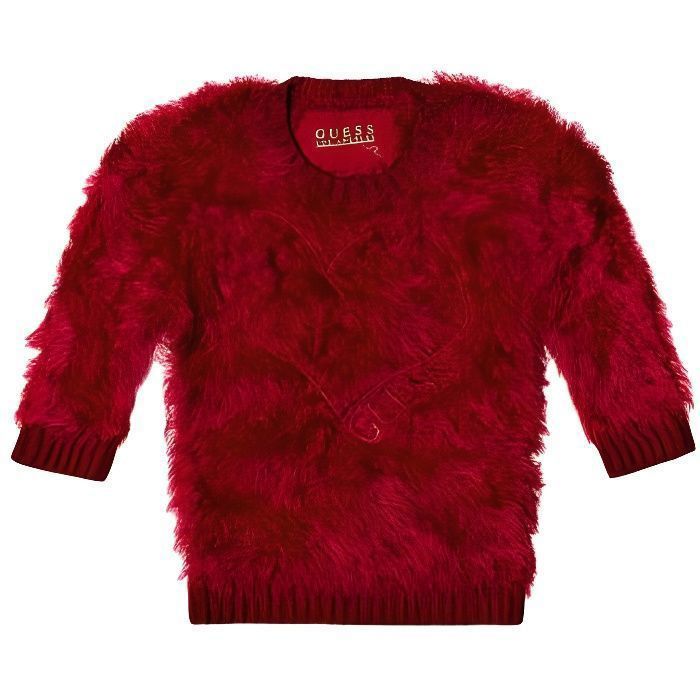 Guess Pull B b Fille A74R00 Framboise Taille 6 9 mois Rose