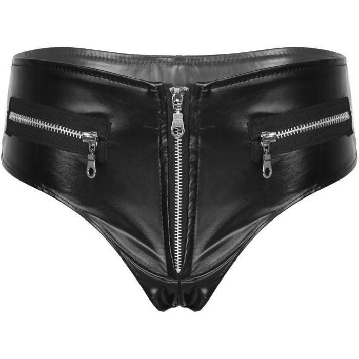 Mini short en best sale cuir