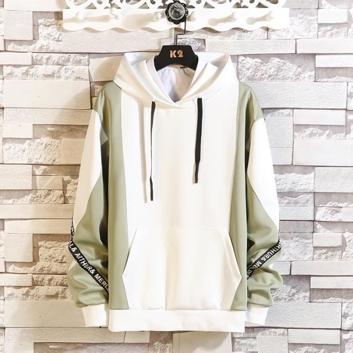 SweatShirt Ado Gar on La Mode Hommes Manches Longues Sweat