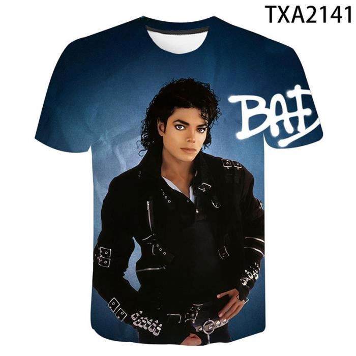 Michael Jackson 3D Printed T-shirt