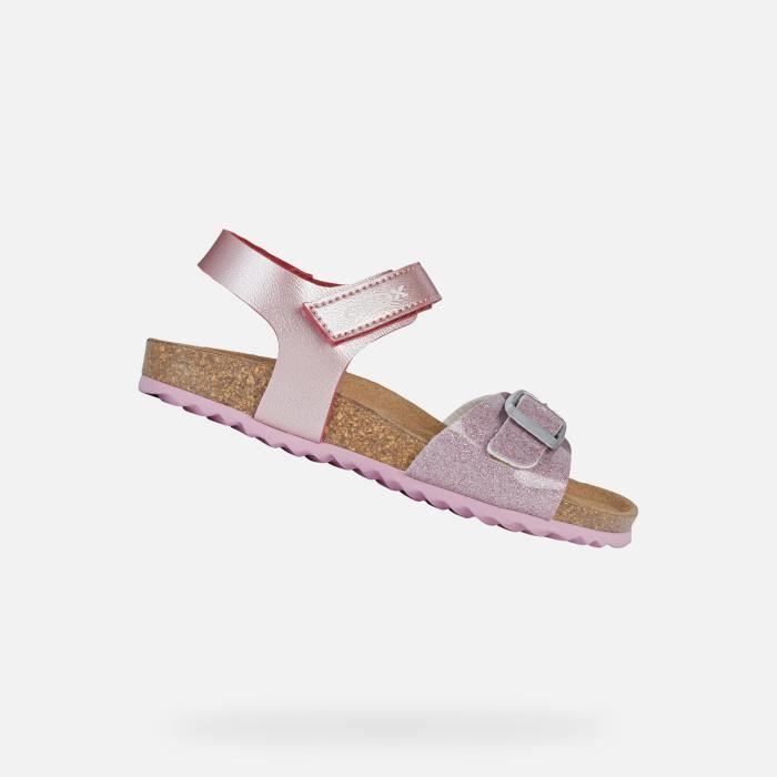 Ontstaan Vermelding vergiftigen Geox Sandales J ADRIEL Fille Rose - Cdiscount Chaussures