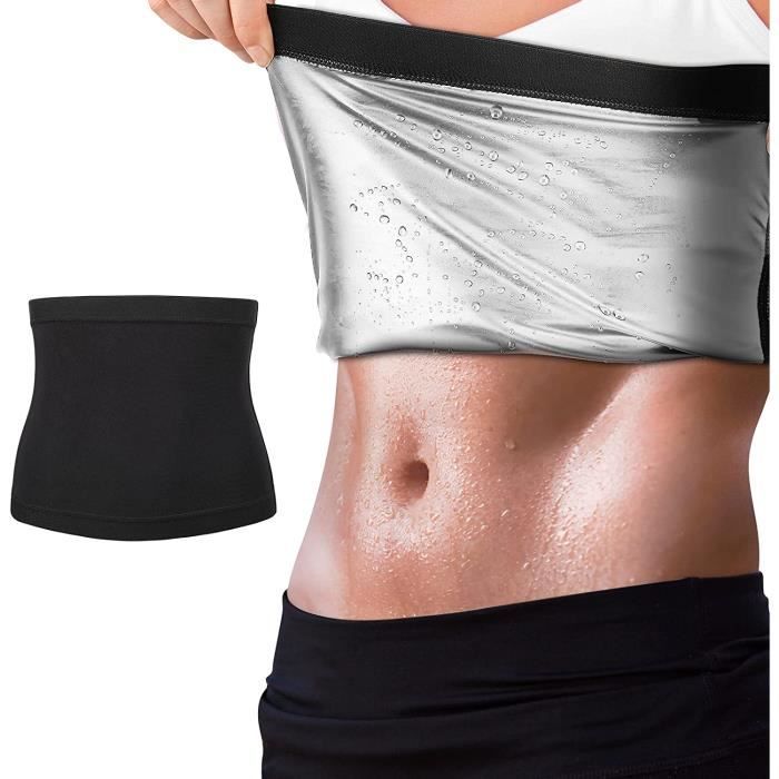 Ceinture de Sudation Femme Abdominale Ajustable Corset Gaine Entra neur
